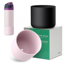 Boot Sleeve for Owala Water Bottle 24 oz - 2 PCS Accessory Silicone Water Bottle Protector for FreeSip/Twist/Flip - Dishwasher Safe, BPA-Free, Non-Toxic