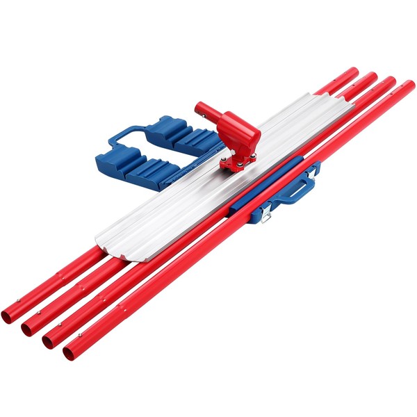 48"x8" Heavy-Duty Magnesium Bull Float for Concrete Finishing,Cement Smoothing Tool