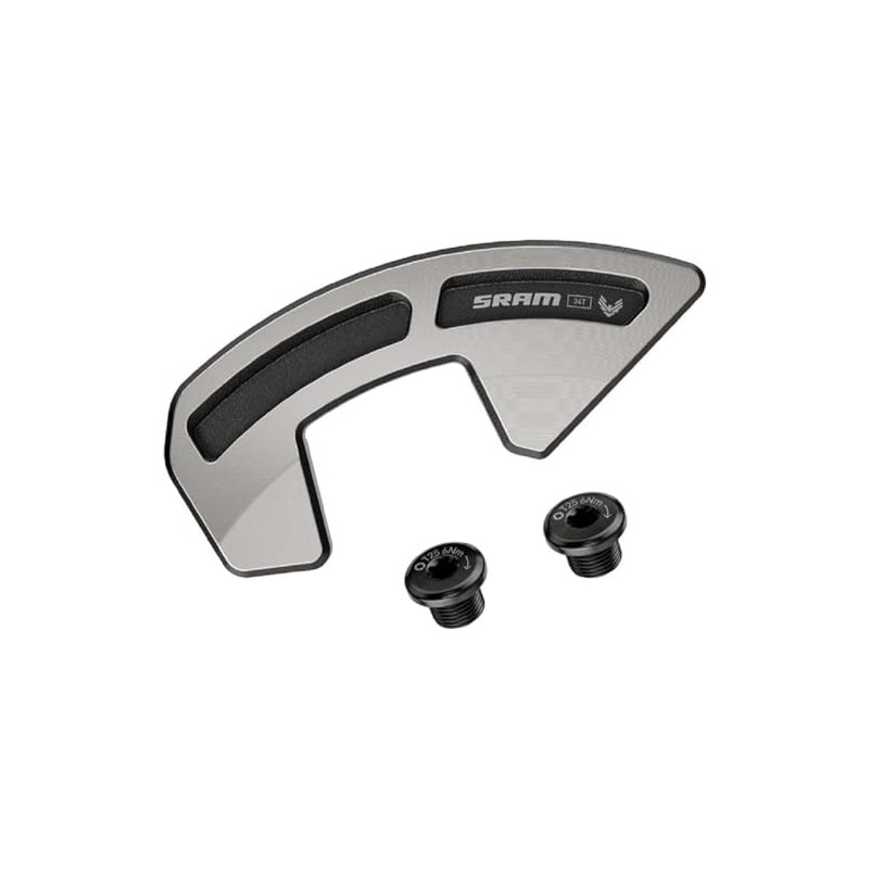 Sram Unisex - Adult Chainring Guard, 2286480031 Chainring Guard, Grey,