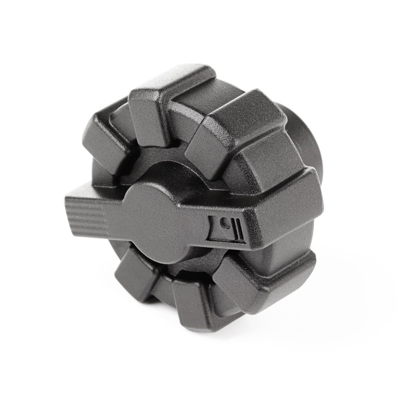 Rugged Ridge 11229.10 Black Elite Aluminum Fuel Cap, for 2007-2018