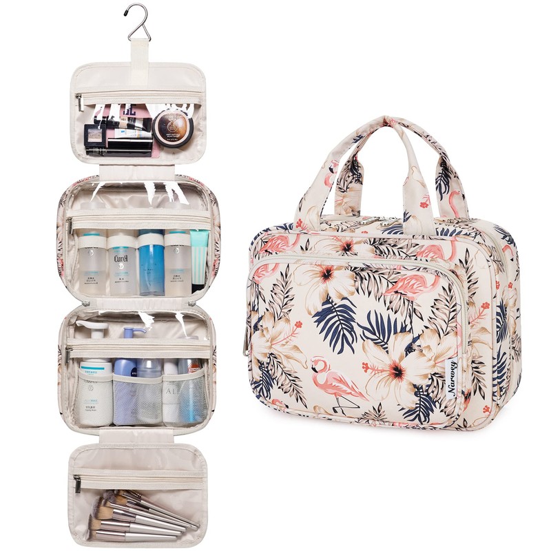 Large Hanging Toiletry Wash Bag Travel Makeup Bag Cosmetic Organizer