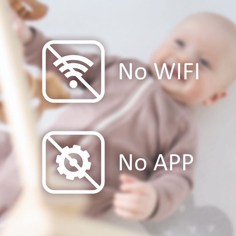 AXVUE Video Baby Monitor, Comfortable Slim Design Handheld Enclosure, 4.3"