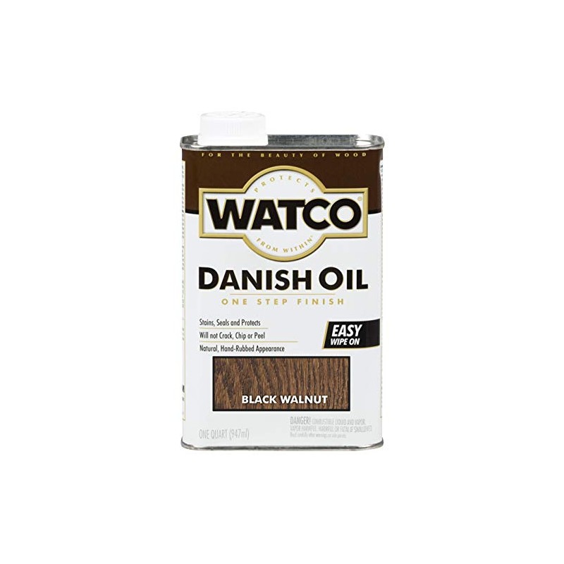 qt Rust-Oleum 65341 Black Walnut Watco Danish Oil Finish
