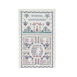 Ulster Weavers Tea Towel-Wedding Sampler (100% Cotton, Yellow), One Size