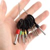 Auto Terminals Removal Tool Set, 18 Pieces Terminal Ejector Kit,