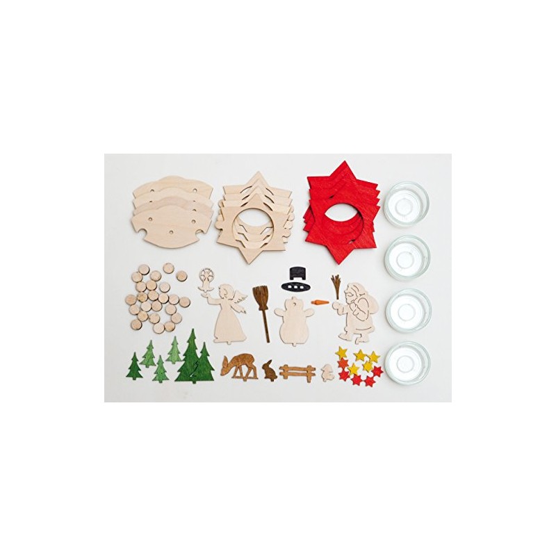 Kuhnert - Do-it-yourself-kit Advent wreath