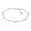 SERASAR Tobillera Moneda Signo Señoras Joyería 18K Plata esterlina Tobillera