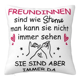 Best Friend Gifts for Girlfriend Cushion Cover 45 x 45 cm Gift Girlfriend Gift for Girlfriend Gifts for Best Friend Best Gift Ideas