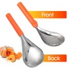 OUNONA Stainless Steel Pumpkin Corer Tool Manual Fruit Core Remover