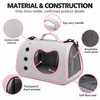 HTMCK Foldable Pet Carrier Bag – Breathable Soft-Sided Shoulder Travel
