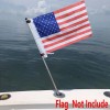 Brocraft Removable Boat T-Top Rod Holder Flag Pole / Boat