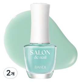 Bandi BANDI Salon de Nail Manicure, 7ml, SH702 Mint Macaron, 2 pcs / 반디BANDI 살롱드 네일 매니큐어, 7ml, SH702 민트마카롱, 2개