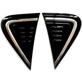 FUKUARE Black CHR C-HR Fender Garnish Set of 2 Exterior Custom Parts