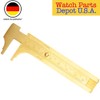 Grobet 80mm Brass Sliding Gauge Pocket Caliper 3 1/4" Inch