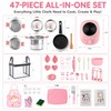 Cogwak Kids Real Cooking Sets Montessori Mini Kitchen Toys for