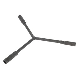 HOPESPANNER Universal 13cm Socket Wrench Spanner Socket Remover Carbon Steel 1 Pcs Hexagon 8mm 9mm 10mm for Car Motorcycle Dirtbike Y Shaped 3 Way Wrench Sleeve