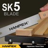 Hanpex 6-Inch Japanese Hand Saw, SK5 Pull Saw, Flexible Blade