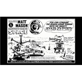 MAJOR MATT MASON PRINT AD #3 - SPECIALTY CARD - REPRINT