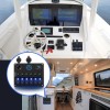 Nilight 6 Gang Rocker Switch Panel Waterproof Pre-Wired Aluminum Panel