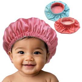 AKISS Baby Infant Newborn Toddler Satin Silk Hair Bonnet Cap for Sleeping 0-3 0-6 3-6 6-12 Months 1-2 1-3 Years
