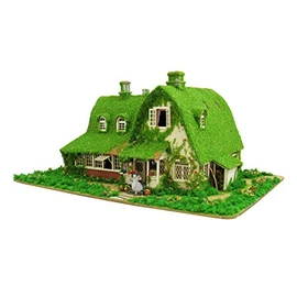 Giant Bean Bag Chairs Sankei 1/150 Studio Ghibli Series Kiki's Delivery Service Kiki and Jiji's House (Okino Residence) MK07-22 Papercraft