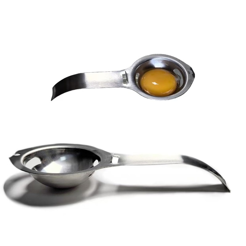molivindy Egg separators, egg white and yolk separator, stainless steel,