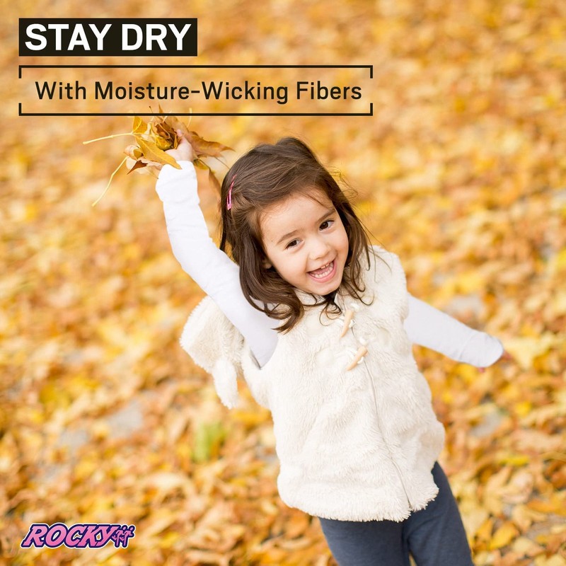 Rocky Girl's Thermal Base Layer Top (Long John Underwear Shirt)