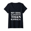 Womens My Dog Is Smarter Than Kamala Harris funny Trump