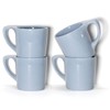 notNeutral LINO Coffee Mugs, Set of 4, Periwinkle