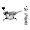 Home Trio Food Strainer with 3 Slices, Edelblatt, 20 cm