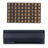 Car Temporary Parking Sign Stable Structure Environmentally Friendly Small Compact
