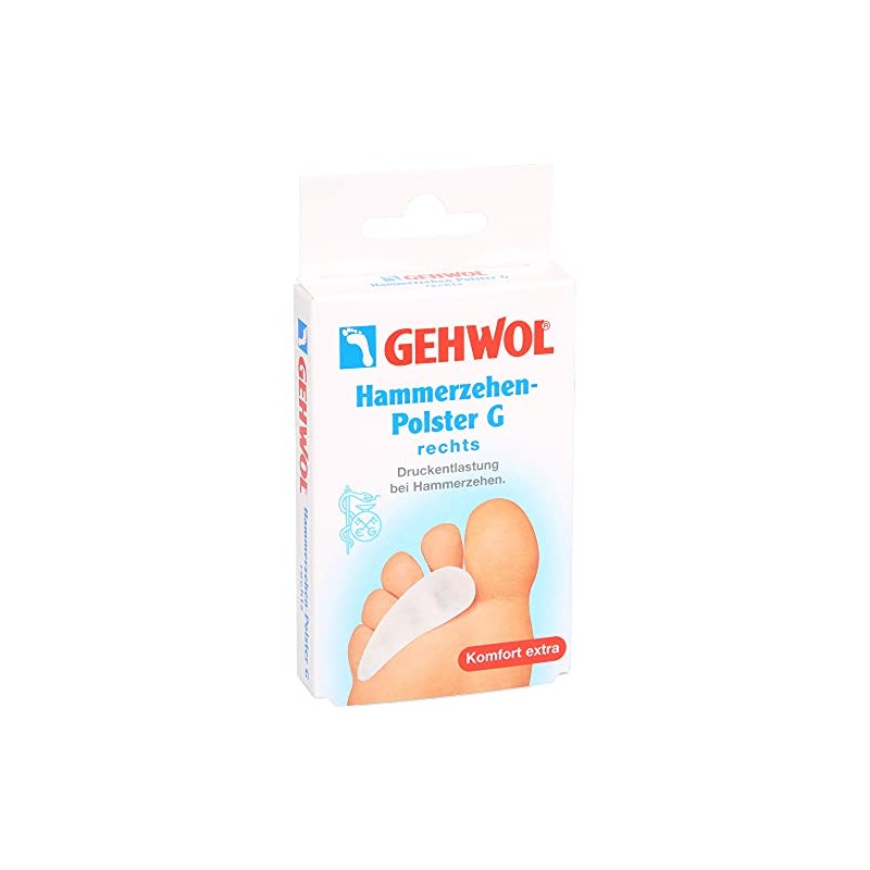 Gehwol PolymerGel Hammerzehen-Polster G rechts, 1 St [Badartikel]