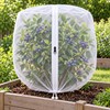 Extra-Thick Garden Netting with Drawstring & Zipper – PE Insect