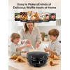 FOHERE Waffle Cone Maker Machine and Ice Cream Bowl Maker