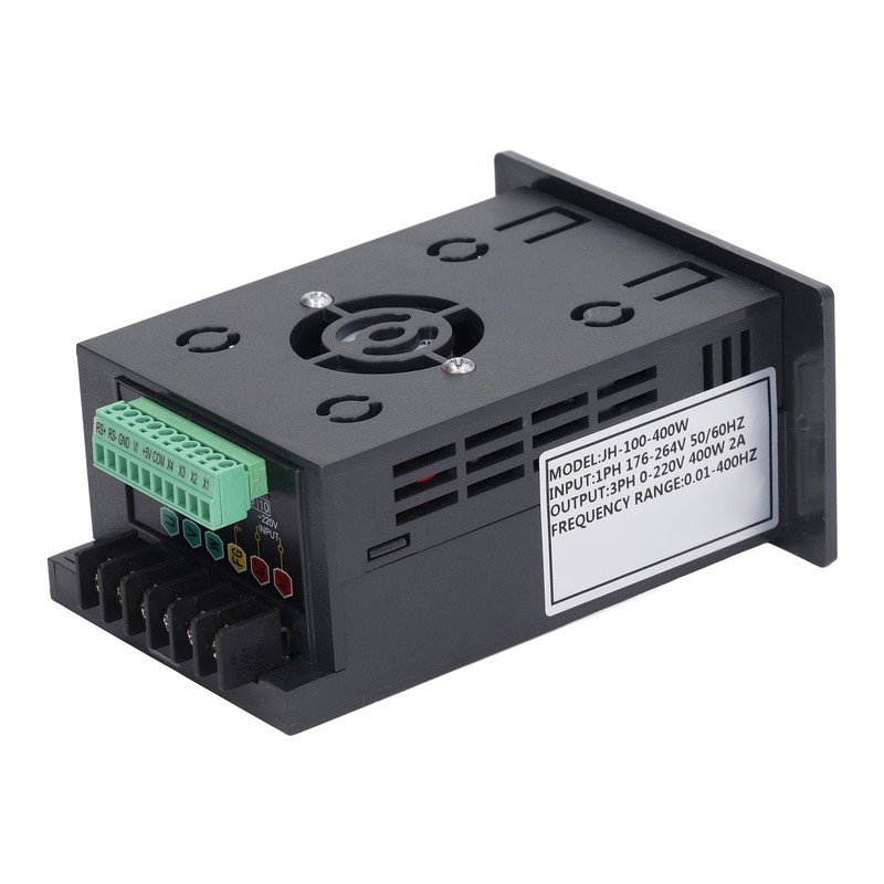 Variable Frequency Drive 1PH 176‑264V Input 3PH 0‑ Output 400W