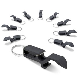 GoPong Ultimate Beer Shotgun Opener - Keychain Tool 10 Pack - Great for Party Favors, Tailgating and More - Choose Your Color