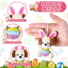 Blueweenly 36 Pcs Easter Mini Animal Plush Toy Set Small