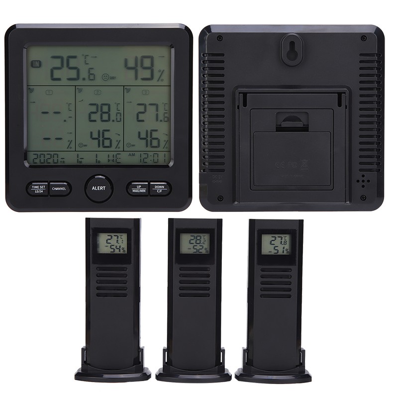 TS‑6210 Digital Wireless Weather Station Thermometer Meteorological Temperature Meter