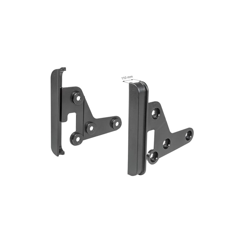 tomzz Audio 2455-064 Double DIN Radio Faceplate Compatible with Toyota
