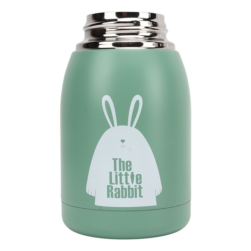 Children's Insulation Cup 12oz Double Wall Portable Rabbit Pattern Insulated