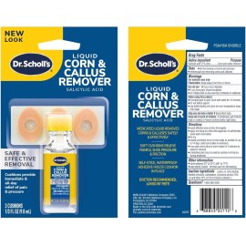 Dr. Scholl's Liquid Corn & Callus Remover, 0.33 Ounce Removes Corns & Calluses..