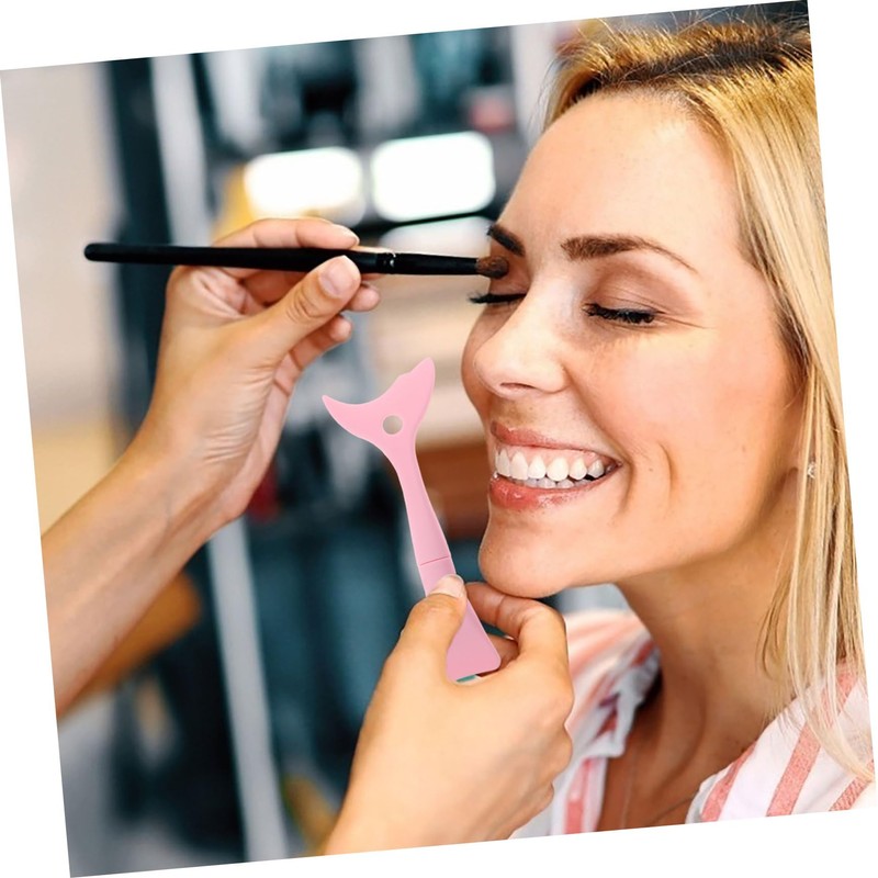 Ipetboom Eyelash Makeup Tools 4pc Set Eyeliner Stencils Brush Eyeshadow