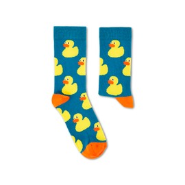 Urban Eccentric Unisex Duck Socks | Gift | 1 Pair | Cotton Rich Socks | Premium Socks | Novelty | Gifts