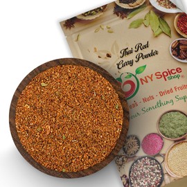 NY SPICE SHOP Thai Red Curry Powder – Thai Red Curry Powder Seasoning - Curry Powder Spice - Ground Curry Powder - Red Curry Mild - Thai Red Curry Mix – Curry Powder Blend 8 (Ounce)