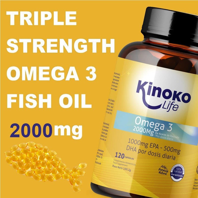 Omega 3 2000 mg | EPA 1000 mg | DHA