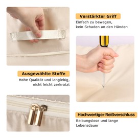 Figarge Storage Bag for Duvets, Pack of 2, 2024, Ultra Space-saving Compression Bag for Duvets, Bedding, Clothes, Clothes Storage with Zip