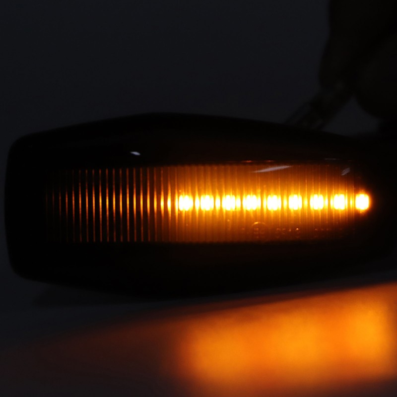 Turn Signal Light Side Marker Lamp Smoke Lens Dynamic Fit