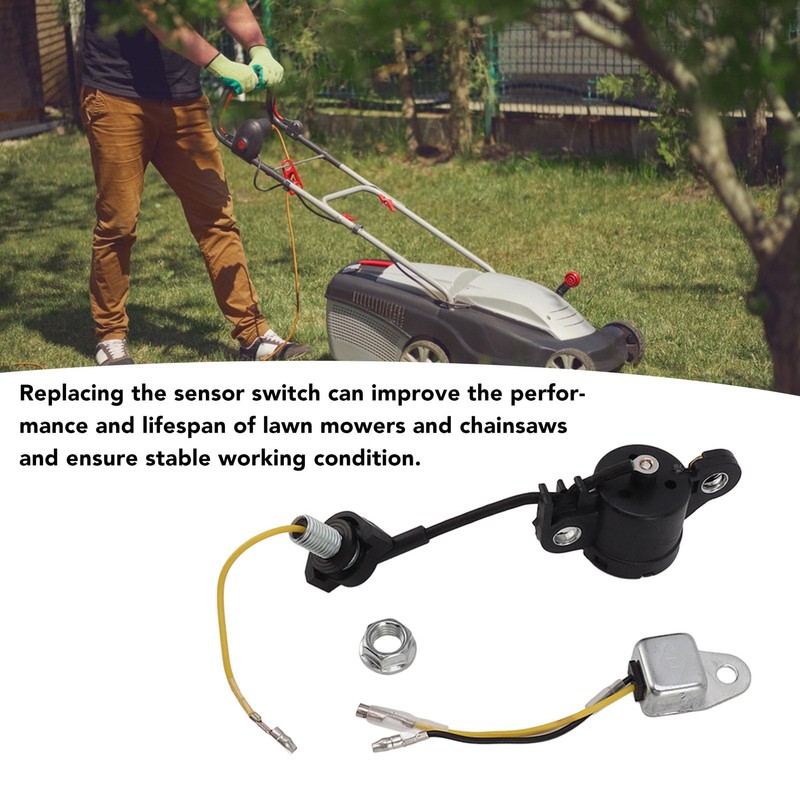 Chainsaw Mower Parts,Low Oil Alert Sensor,Oil Level Sensor Switch Accurate