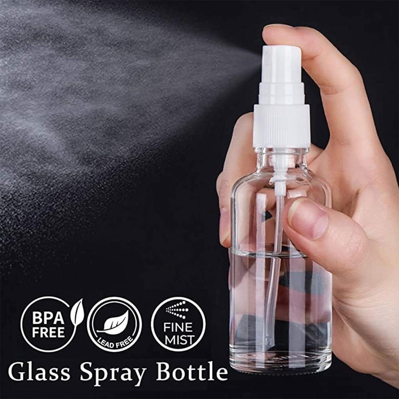 Onisavings Glass Spray Bottles-Use to Store for Essential Oils, Perfumes,Face