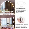 10 Bulbs Vanity LED Makeup Mirror Lights Dimmable Bulb Adjustable